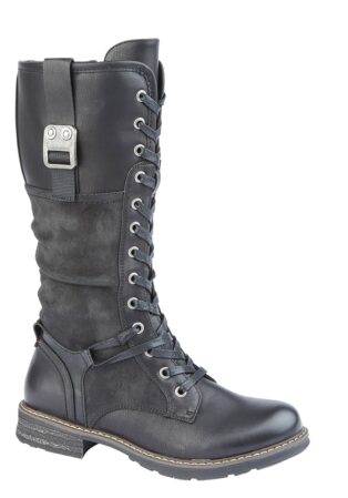 Cipriata – Gabriela 3/4 Length Boot – Black