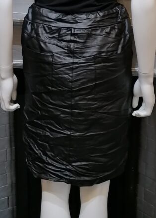 Diverse – Francine P.U Skirt – Black