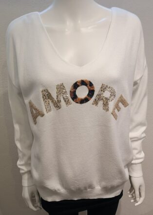 Diverse – Roberta – Amore Jumper – White