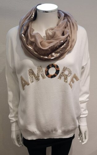 Diverse – Roberta – Amore Jumper – White