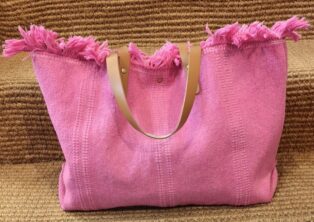 Sarah Tempest – La Vita E Bella – Canvas Bag – Fuschia