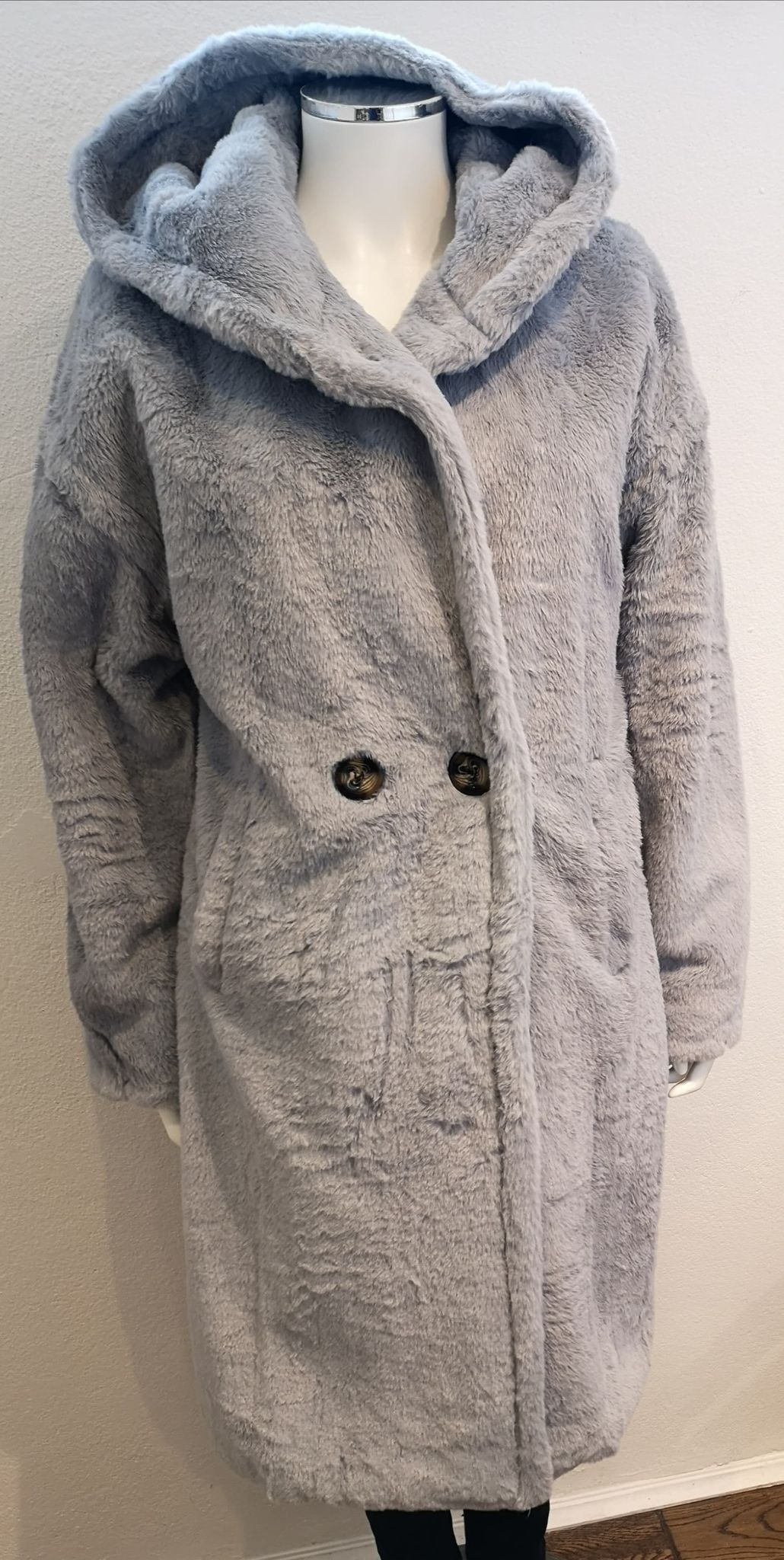 Reevo – Annabelle Faux Fur Coat – Elspeth Mills Clothing