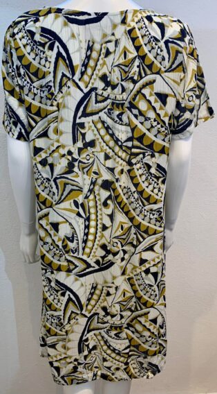 Adini – Macie Dress – Samara Print – Navy Mix