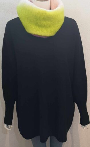 Diverse – Gilda – Check Jumper – Black