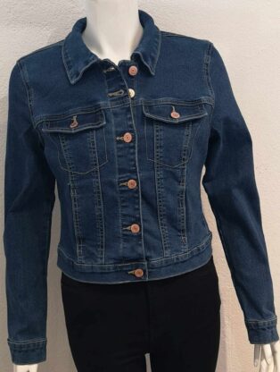 Vero Moda – Luna Slim Denim Jacket – Denim