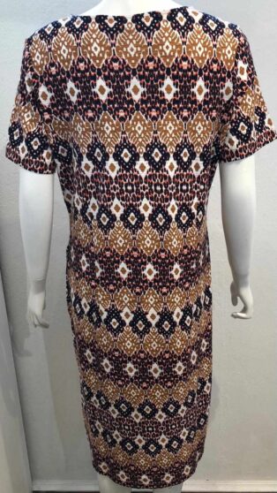 Adini – Julia Dress – Animal Ikat Print