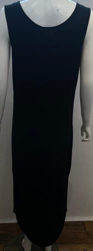 Pieces – Billo Tank Midi Lurex Dress – Black