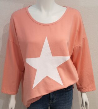 Diverse – Isla Star Sweatshirt – Pink