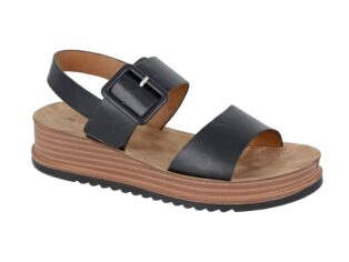 Cirpriata – Orfa Buckle Sandal – Black