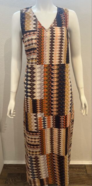 Adini – Lily Dress – Patchwork Print