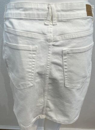 Vero Moda – Luna – Denim Skirt – Cloud Dancer