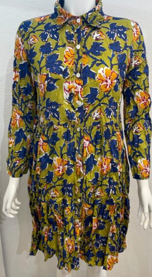 Dress Addict – June – Shirt Dress – Green