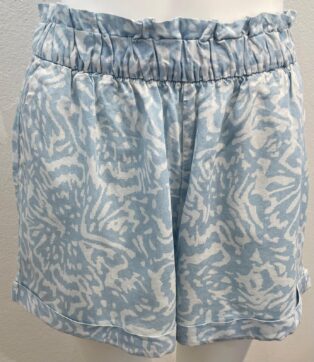 Vero Moda – Harper High Waist Short – Light Blue