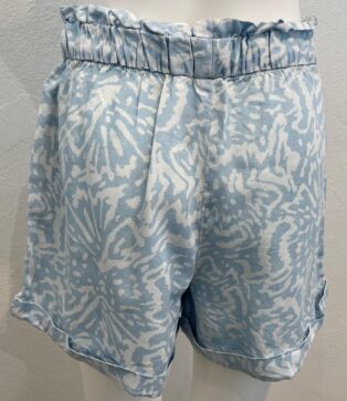 Vero Moda – Harper High Waist Short – Light Blue