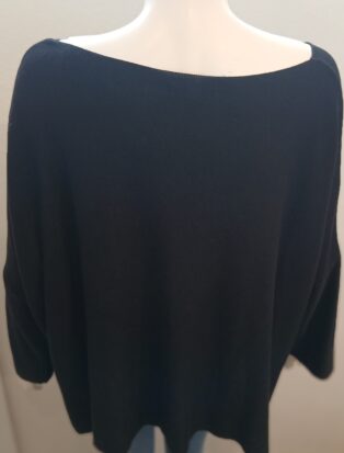 Diverse – Millie – Two Pocket Jumper Black