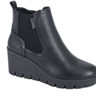 Cipriata – Wedge Ankle Boot Black – Annina