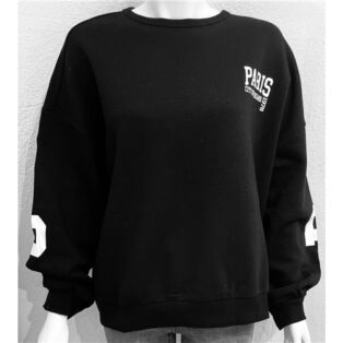 Vero Moda – Cianna Maly Boxy Sweatshirt – Black