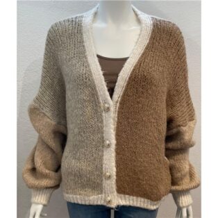 Diverse – Nora – Oatmeal Mix Cardigan