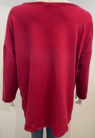 Diverse – Isla Star Sweatshirt – Burgundy