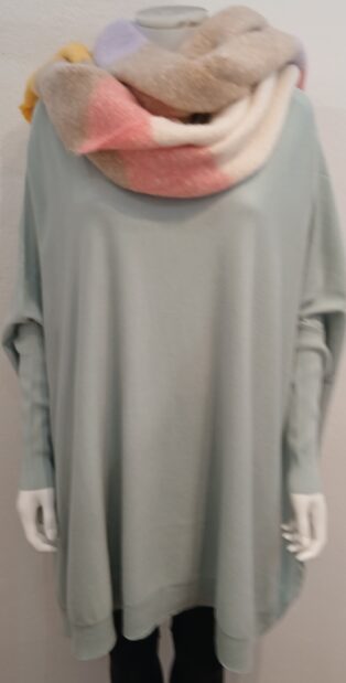 Diverse – Ophelio – Oversized Jumper – Sage Green