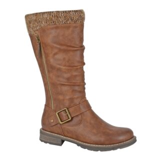 Cipriata – Alisa High Leg Boot – Tan