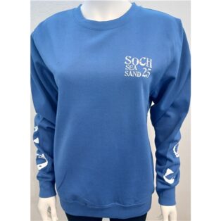 Eva Millar – Soch, Sea, Sand Sweatshirt – Cobalt Blue