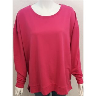 Dreams – Zip Detail Sweatshirt – Raspberry