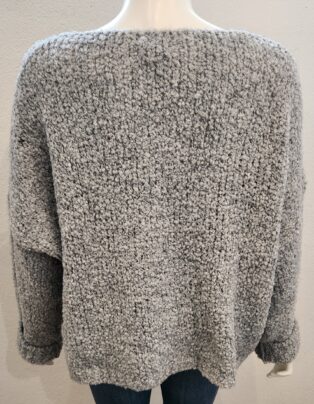 Diverse – Tamsin Boucle Jumper – Grey