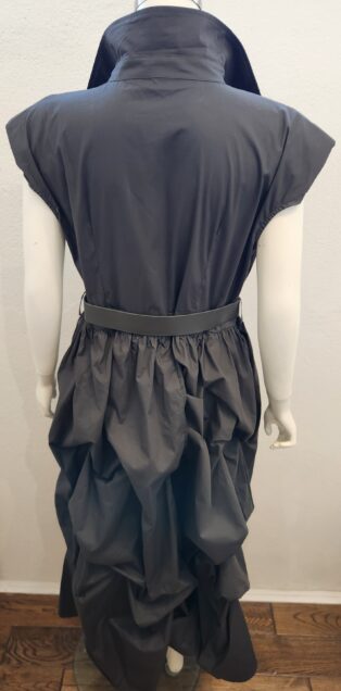 Diverse – Trisha Parachute Dress – Charcoal Grey