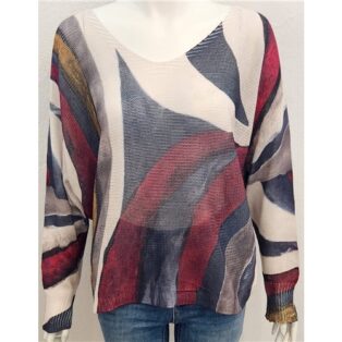 Sarah Tempest – Digital Print Top – Multi Colours