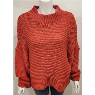 Diverse – Valentina – Chunky Knit Jumper – Orange