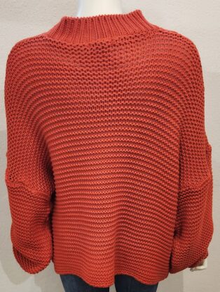 Diverse – Valentina – Chunky Knit Jumper – Orange