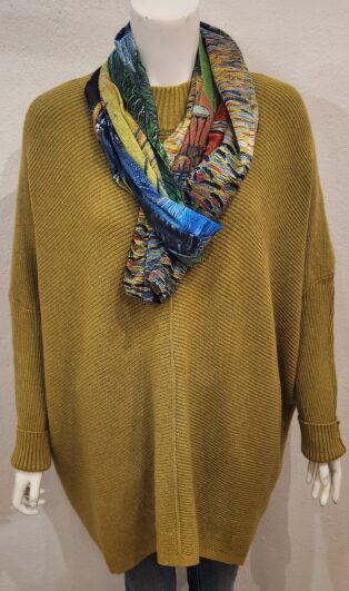 Diverse – Veronica Turtle Neck Jumper – Lime