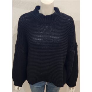 Diverse – Valentina – Chunky Knit Jumper – Black