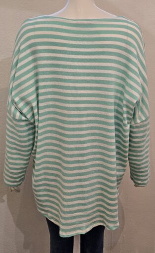 Diverse – Wenda Striped Tunic – Mint