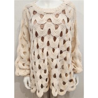 Diverse – Abigail Holy Jumper – Cream