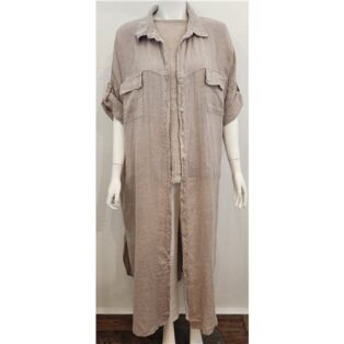 Diverse – Bernice Linen Shirt Dress/Coat