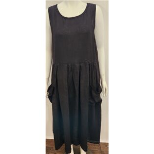 Diverse – Bonnie Pinafore Dress – Black