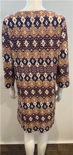 Adini – Nellie Tunic – Animal Ikat Print